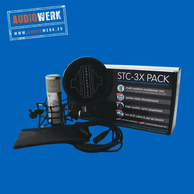 Audiowerk - Sontronics STC 3X Pack black