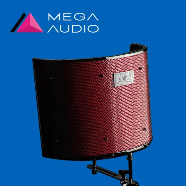 Mega Audio - sE Electronics Reflexionfilter Pro 25AE Black Chrome